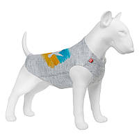 Майка для собак WAUDOG Clothes малюнок "Прапор", XS22, B 30-35 см, С 19-24 см