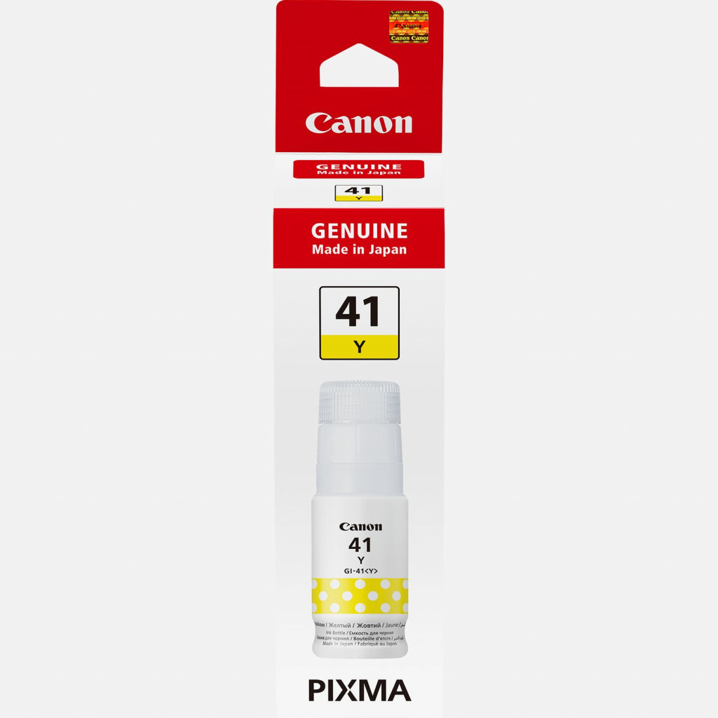Оригінальні чорнила Canon GI-41 Yellow (4545C001)