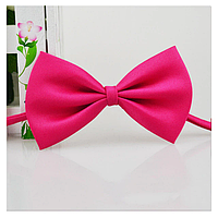 Бабочка галстук для собак Розовый