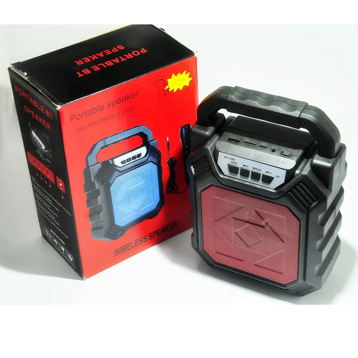 Купить Портативная колонка Bluetooth, Акустическая колонка с Fm радио ...