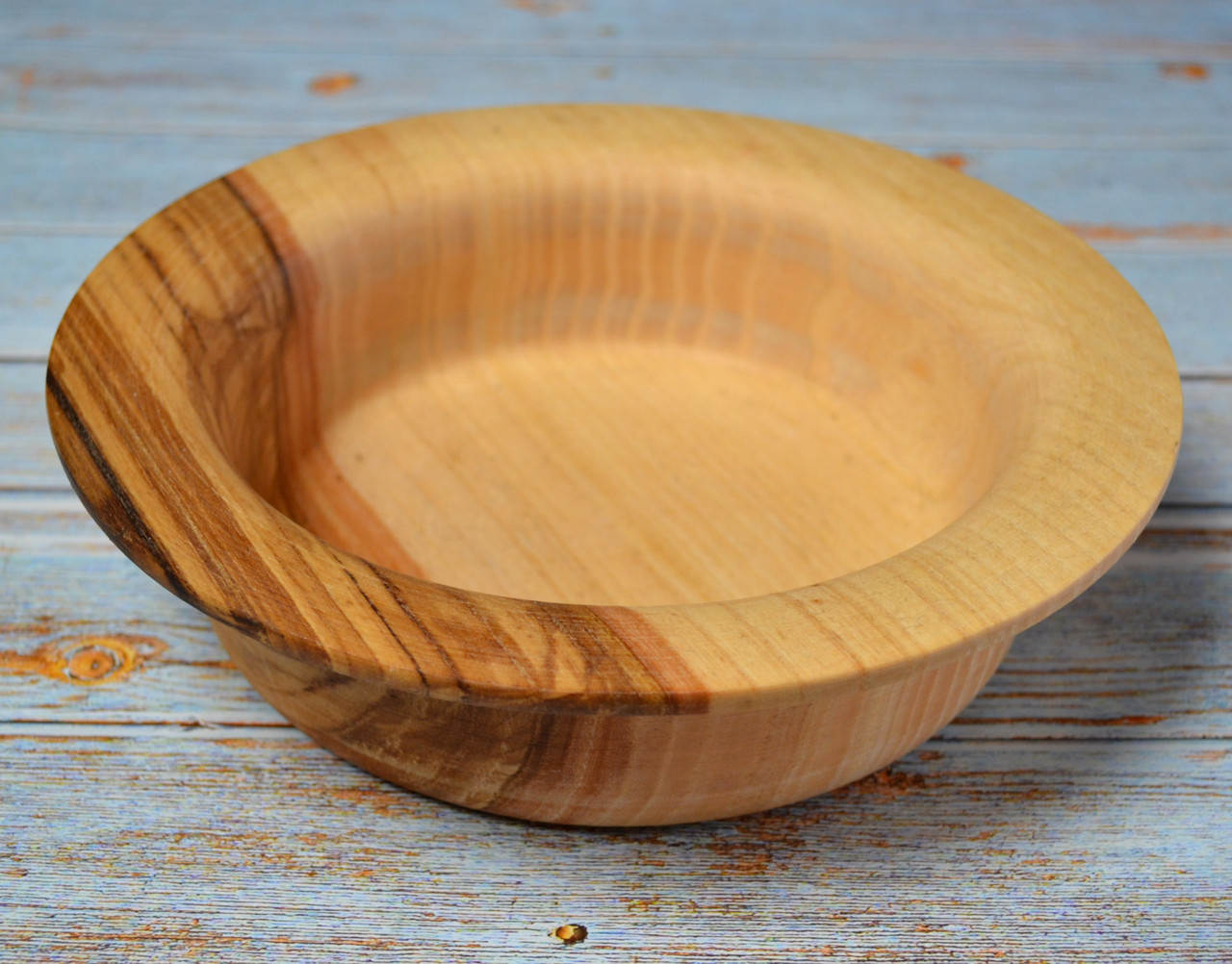 Глибока тарілка з дерева I Миска глибока для подавання першого I Тарілка з дерева
