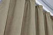 Комплект штор (2шт. 1,5х2,9м.) мікровелюр, колекція "SPARTA". Колір бежевий. Код 1196ш 33-0019, фото 6