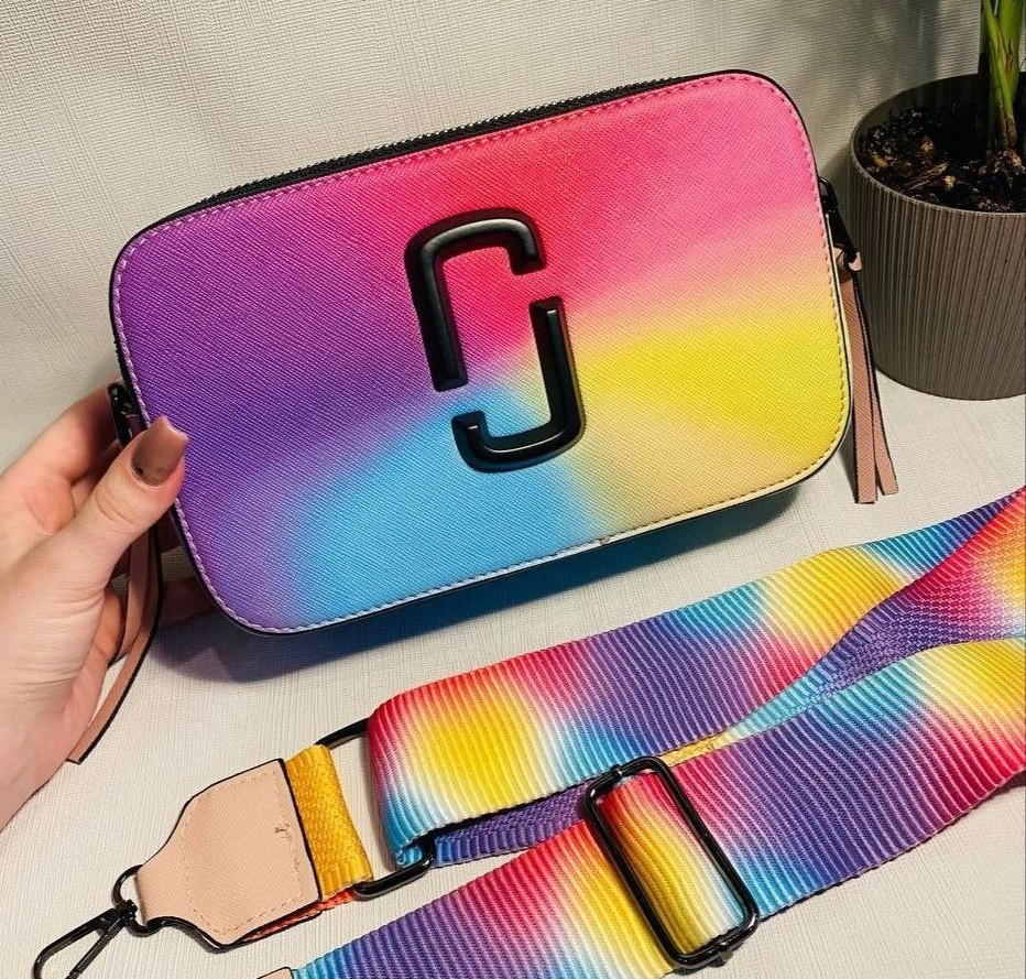 Жіноча сумка Marc Jacobs, кольорова 21*13*7 см, 931248