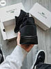Чоловічі кросівки Lacoste Black 2023 (Чорні) Кеди Лакоста 2023 повсякденні сітка шкіра весна літо Туреччина, фото 6