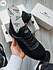 Чоловічі кросівки Lacoste Black 2023 (Чорні) Кеди Лакоста 2023 повсякденні сітка шкіра весна літо Туреччина, фото 8