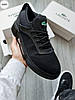 Чоловічі кросівки Lacoste Black 2023 (Чорні) Кеди Лакоста 2023 повсякденні сітка шкіра весна літо Туреччина, фото 5
