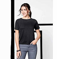 Женская базовая футболка, футболка рубчик, блуза, euro L 44/46, esmara, германия