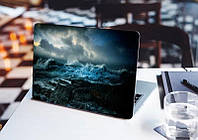 Наклейка на кришку ноутбука 13.3"-17.3" 400x260 мм Ocean Матова, наклейки на ноутбук захисні