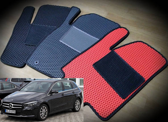 Килимки ЕВА в салон Mercedes B-Class W247 '19-, фото 1