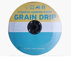 Крапельна стрічка для поливання п-во Корея Grain Drip 6 mil через 20 см, 2500 м 1.1 л/год щілинна