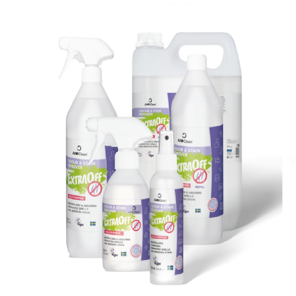 Дезінфекційний засіб для видалення запахів і плям Extraoff  Spray, 1000 ml (D123022), фото 1