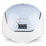 SUN BQ-V5 120 Вт. UV/LED лампа для манікюру блакитна, фото 5