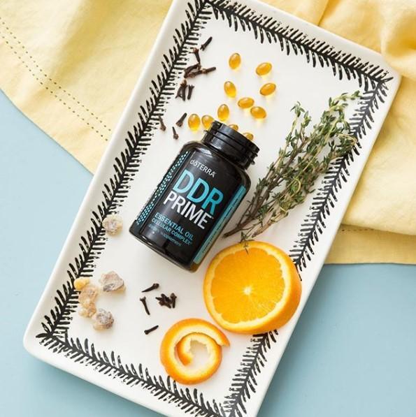 Захист організму ДІ ДІ АР Прайм Дотерра doTERRA DDR Prime Softgels Essential Oil Cellular Complex БАД 60 капсул - фото 2 - id-p1860565148