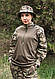 Тактична жіноча літня бойова сорочка ЗСУ "Убакс Мультикам" UBACS Multicam, фото 8