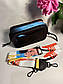 Жіноча сумка Marc Jacobs, тканинний ремінь, кольорова, 21*13*8 см, 931401, фото 3