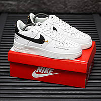 Мужские Кроссовки Nike Air Force 1 Low White Black 44