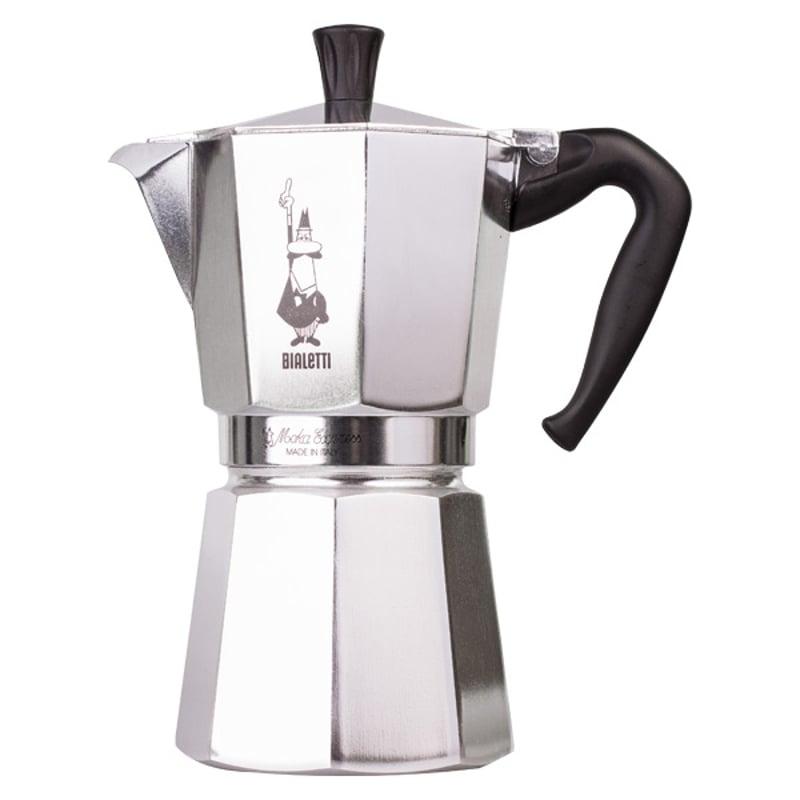 Гейзерна кавоварка Bialetti Moka Express 420 мл. 9 чашок