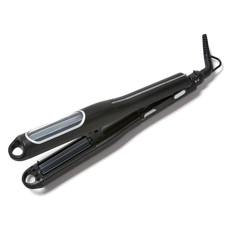 Плойка гофре для кореневого об'єму Automatic Crimping Hair Iron 8040 Black S