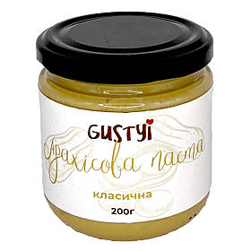Арахісова паста, класична, ТМ Gustyi, 200г