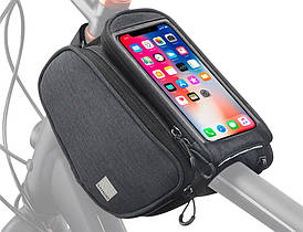 Велосумка на раму під смартфон Sahoo Urban 121462 1,5 л Grey
