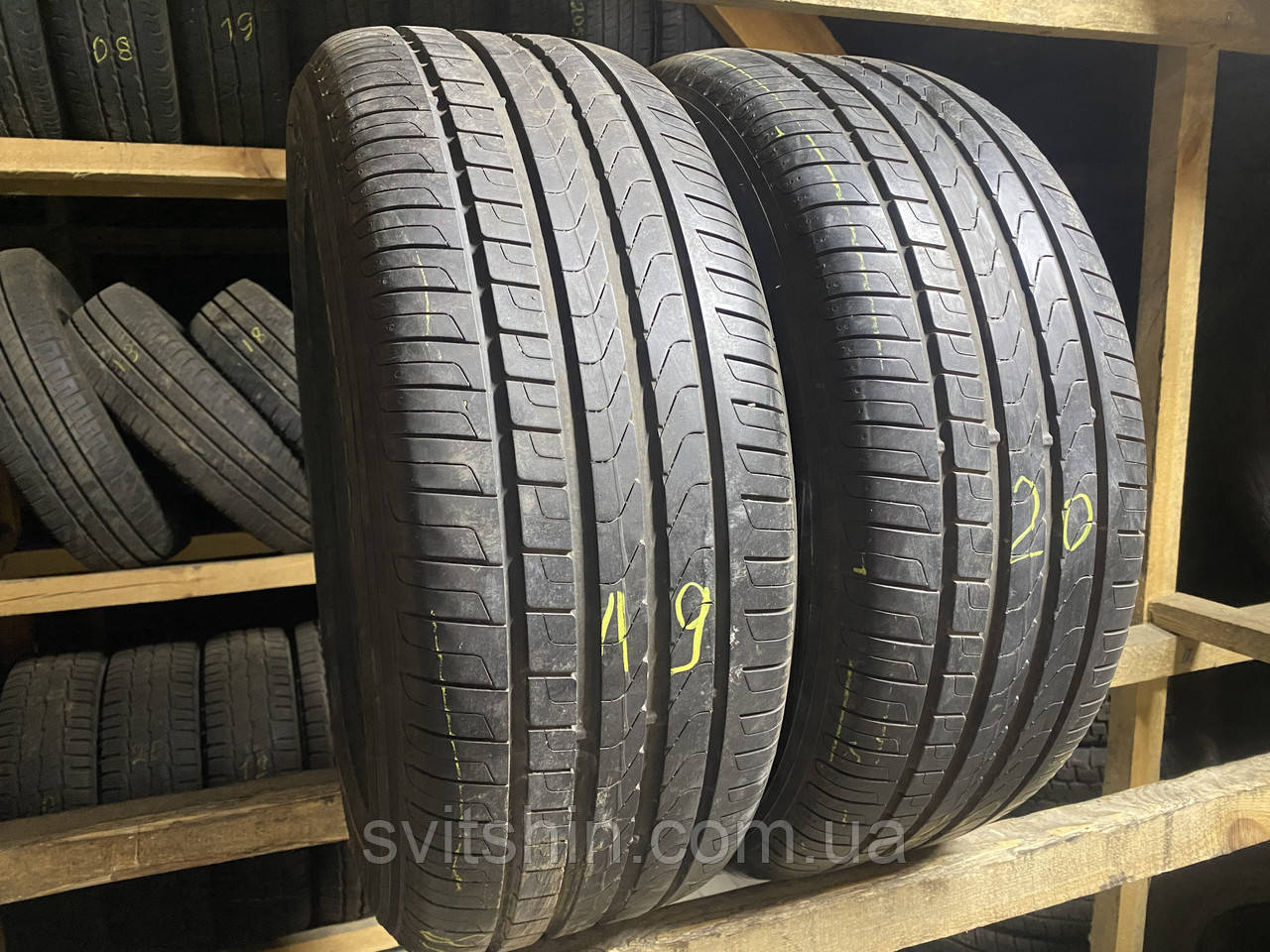 Літні шини 255/55R18 Pirelli Scorpion Verde RFT 19/20рік 2шт, фото 1