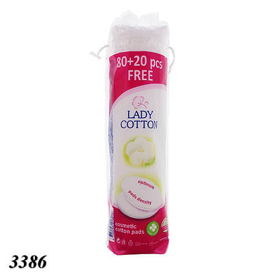 Ватні диски Lady Cotton 80 + 20 шт