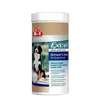 Пивные дрожжи Excel Brewers Yeast Large Breeds для собак крупных пород 80тб