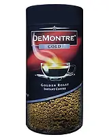 Кофе DeMontre Gold 200г растворимый в стеклянной банке