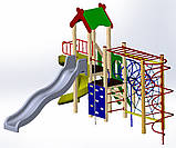 Ігровий комплекс "Радість" з рукоходом SiverSport KID805.1, фото 3