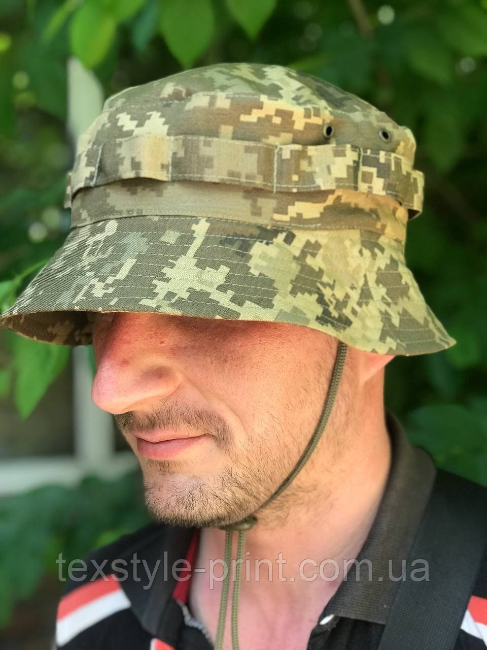 Тактическая панама пиксель ЗСУ кепка-панамка камуфляжная военная