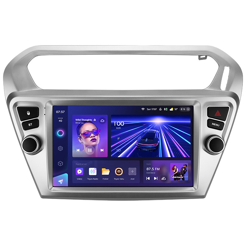Штатная магнитола Teyes CС3 2k Peugeot 301 For Citroen C-Elysee CElysee (2012 - 2024) (1 Din)