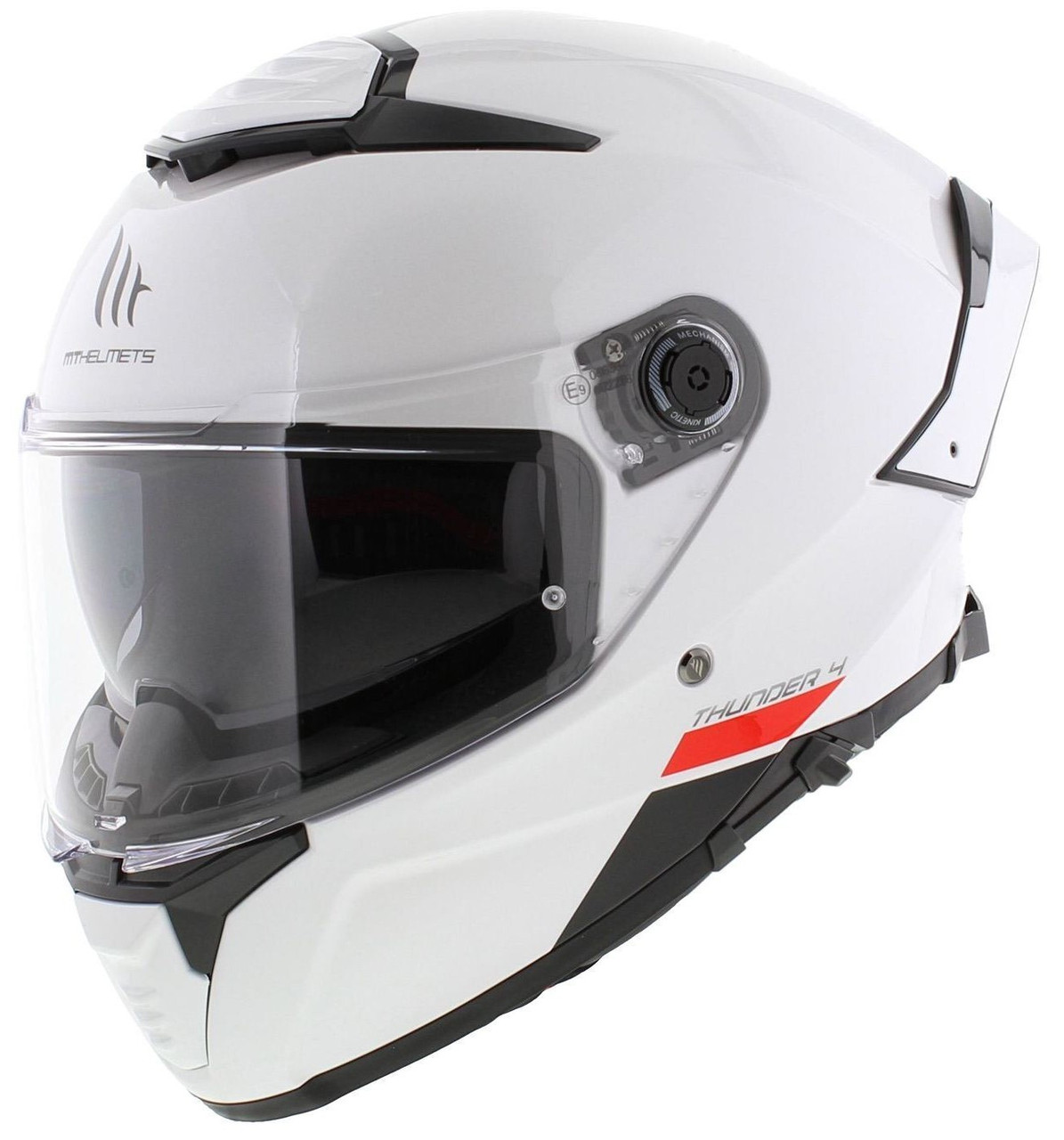 Мотошолом MT Thunder 4 SV білий, L