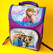 Рюкзак каркасний, ортопедичний, шкільний Анна і Ельза для 1-3 класу, 33*26*13 см