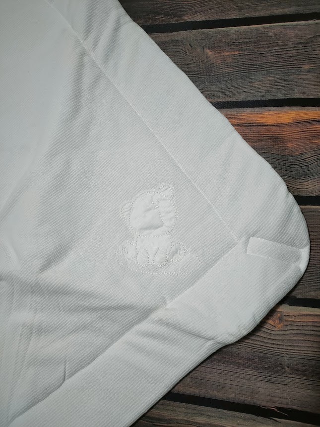 Конверт -одеяло для новорожденного Вафельный (белый ) "Duetbaby" - фото 5 - id-p12185369