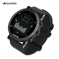 Мужские тактические водонепроницаемые смарт часы SunRoad Pathfinder GPS с компасом