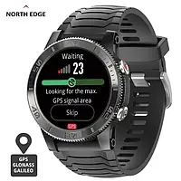 Мужские смарт часы North Edge XTrek с GPS, компасом и пульсометром.