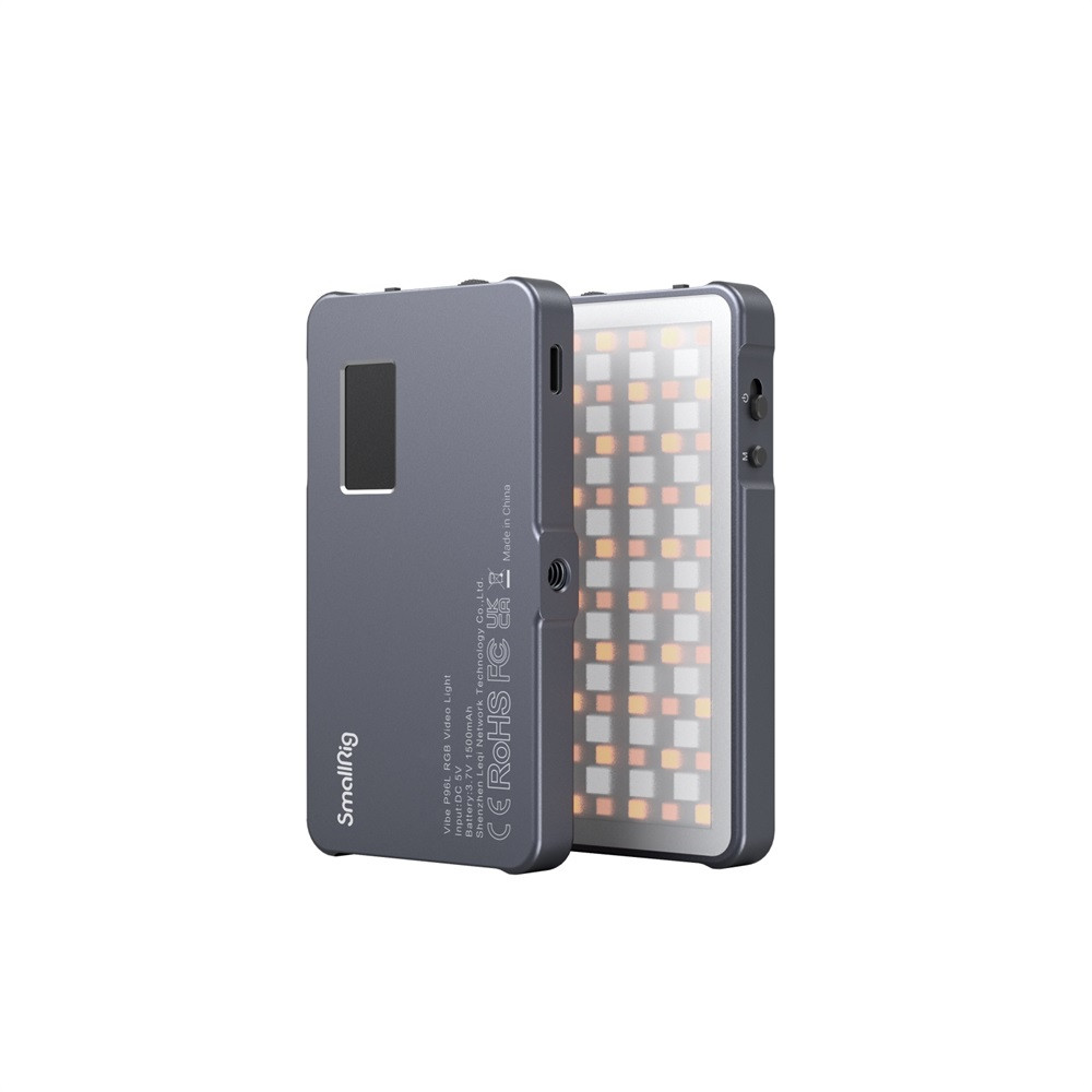 Кольоровий накамерний відеосвітло RGB LED SmallRig Vibe P96L з вбудованим акумулятором