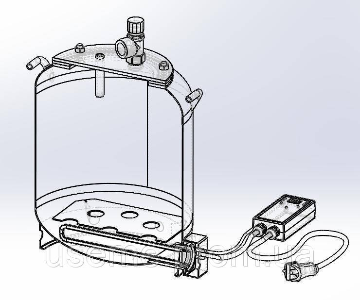 Автоклав бытовой электрический на 16 банок фланцевый для консервации тушонки стерилизатор продуктов (th-0048) - фото 2 - id-p1640490705