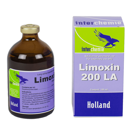 Лимоксин 200 ЛА лонгир 100мл (тетрациклин) - фото 1 - id-p1548691166