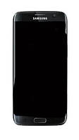 Дисплей Samsung G935F Galaxy S7 EDGE модуль в зборі з тачскріном, чорний