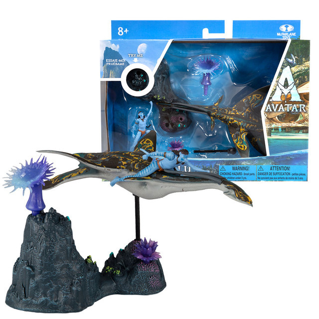 Фігурка МакФарен Аватар: Шлях вод Нетейам і Ілу McFarlane - Avatar: The Way of Water Neteyam & Ilu 16382