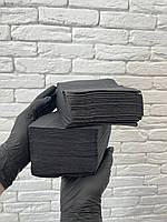 Серветки стоматологічні чорні (50 шт)