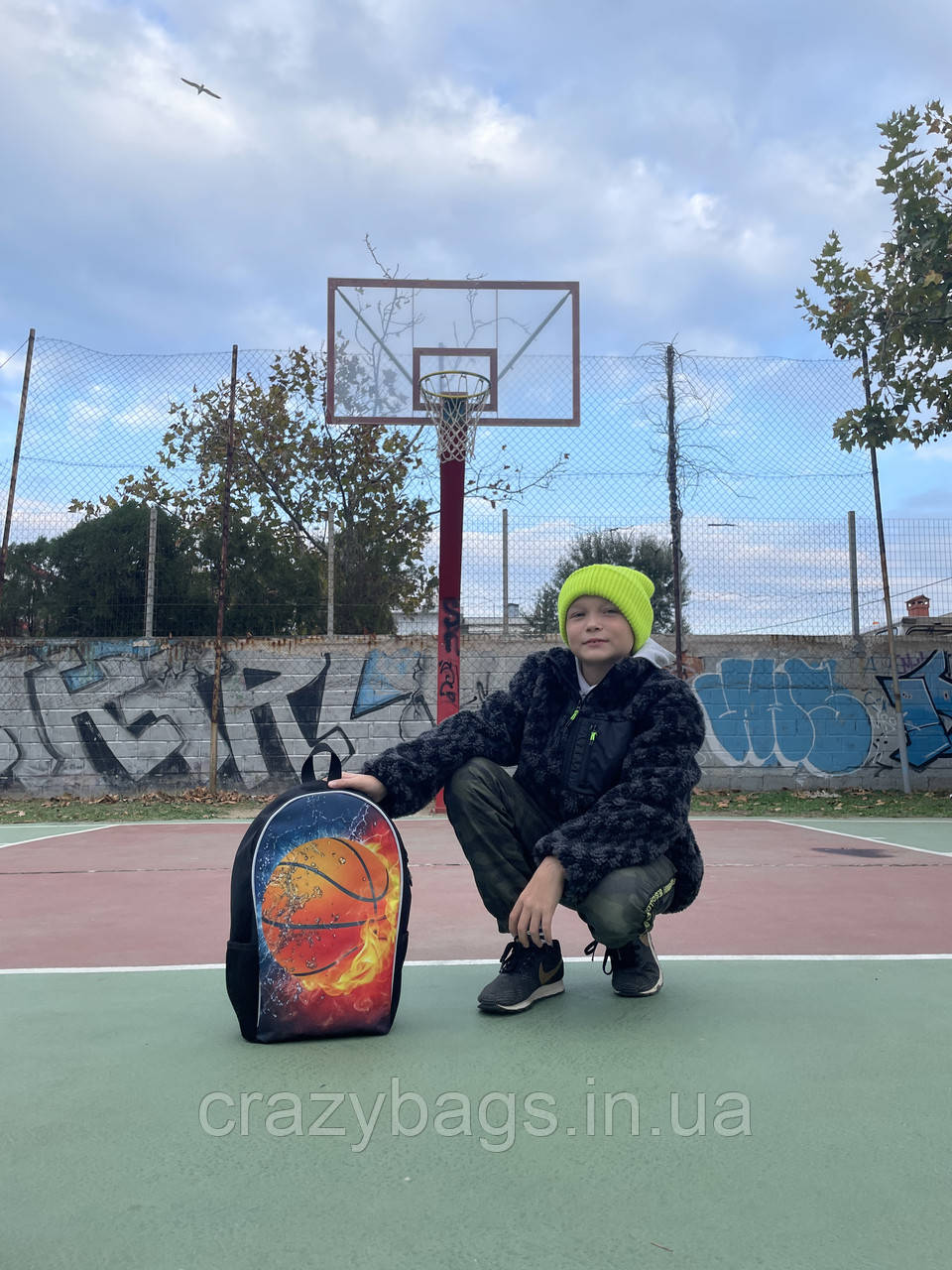 Рюкзак шкільний спортивний Basketball - найкращий подарунок  для хлопчика!