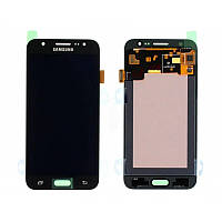 Дисплей Samsung J500H / DS Galaxy J5 # GH97-17667B модуль в сборе с тачскрином, черный