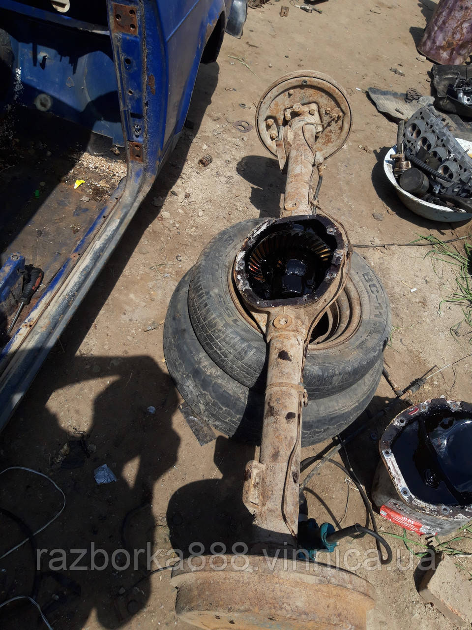 Міст задній в зборі чайковський ГАЗ 3110 Волга 24 2410 3102 31029 під барабани нового зразка б у