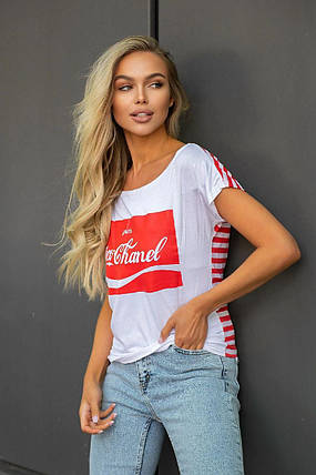 Жіноча футболка з віскози розміри норма, фото 1