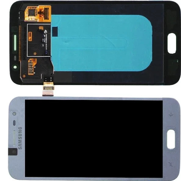 Дисплей Samsung J250F Galaxy J2 2018 модуль в зборі з тачскріном, блакитний, оригінал (переклеєне скло)