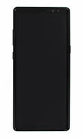 Дисплей Samsung N950F Galaxy Note 8 модуль в сборе с тачскрином черный Original