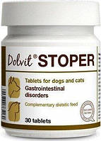 Стопер против диареи у собак и кошек Долфос 30 табл