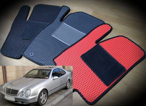 Килимки ЕВА в салон Mercedes CLK-Class W208 '97-02, фото 1